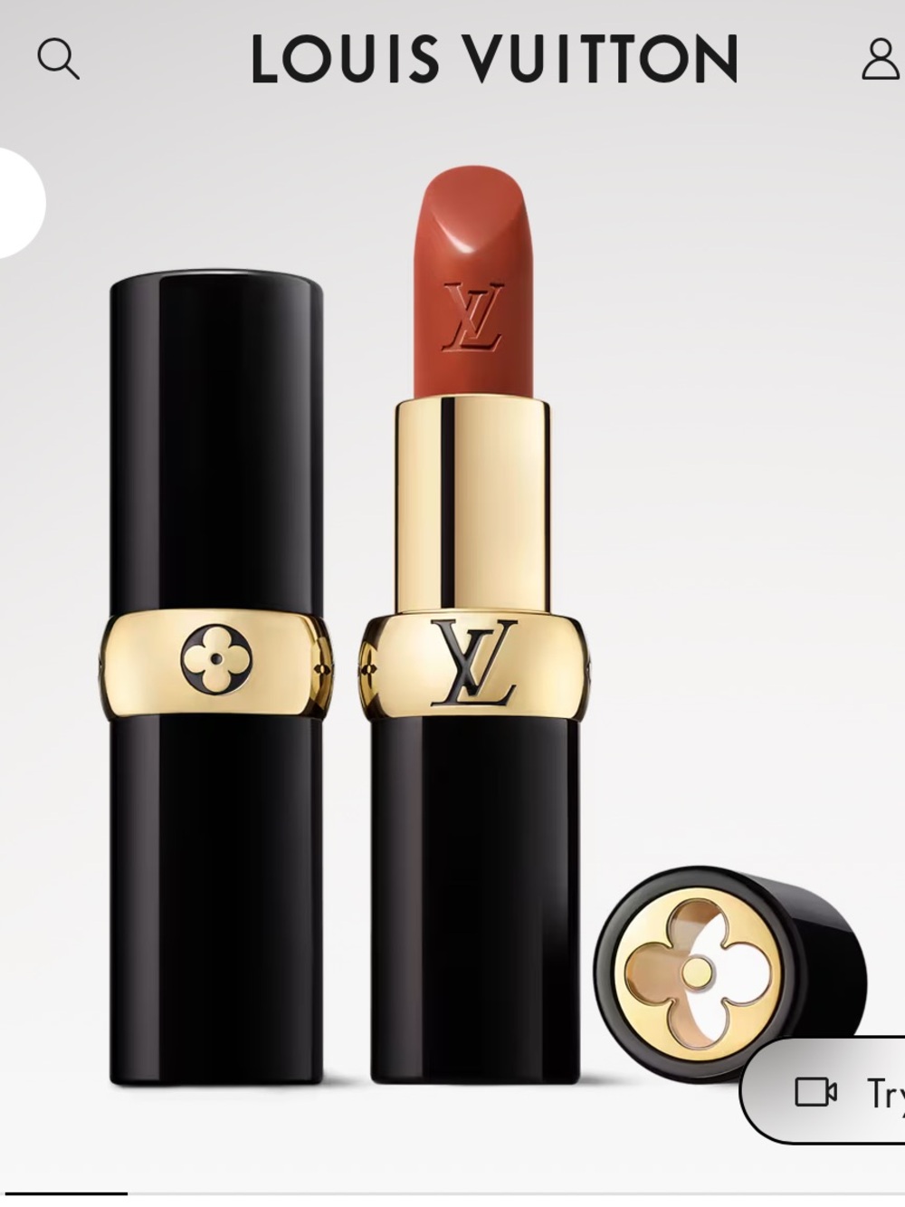 Louis Vuitton Lipstick LV Rouge - Satin Lipstick - 108 Silk and Spice